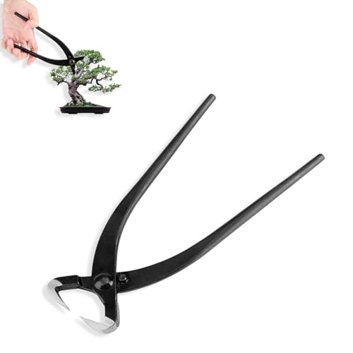 Bonsai Concave Branch Cutter, Manganese Steel Alloy Trunk Splitter, Multifunctional Pruning Shear Garden Bonsai Trees Branch Cutter Gardening Shears Scissors Tools Potting Tools