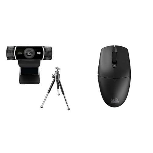 Logitech C922 Pro Stream et Corsair M55 Wireless pour ne plus rater vos lives