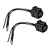 2 x 4 broches de remplacement pour capteur de température de liquide de refroidissement 4B0973712 compatible avec VW Passat B5 Bora Jetta Golf 5 Beetle Audi A3 A4 A6 Skoda Seat 15 cm