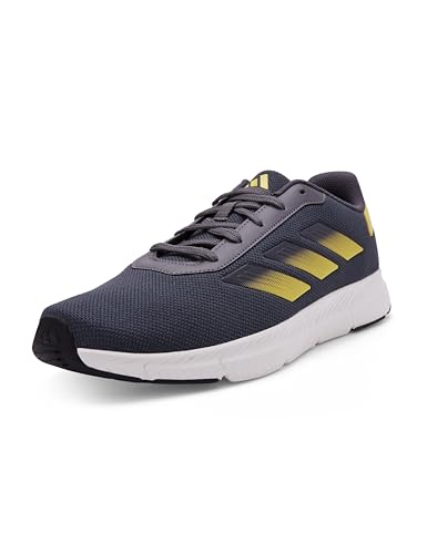 Image of adidas Air-Fleetfly Men's Running Shoes - Granit /BYELLO | Lightweight & Cushioned Sports Shoes for Daily Runs & Training