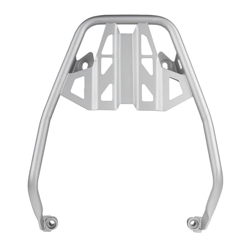 Porte-bagages arrière argent pour moto BMW R1200GS LC et R1250GS