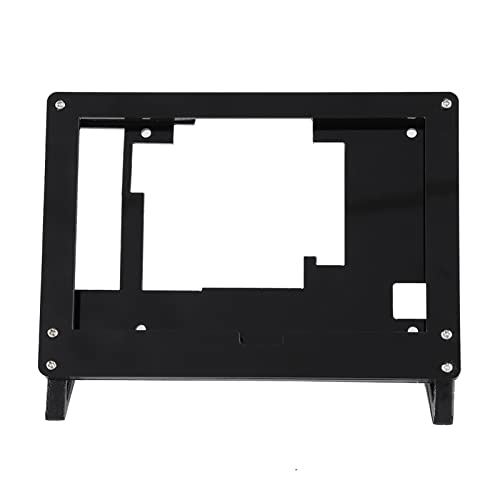 Staffa acrilica Cas 5 pollici acrilico staffa supporto copertura schermo LCD per Raspberry Pi touchscreen con custodia in nero