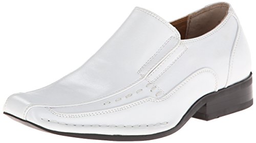 Stacy Adams Templin Bicycle Toe Slip-on Uniform Dress Shoe With Double Elastic Side Gore (Little Kid/Big Kid)
