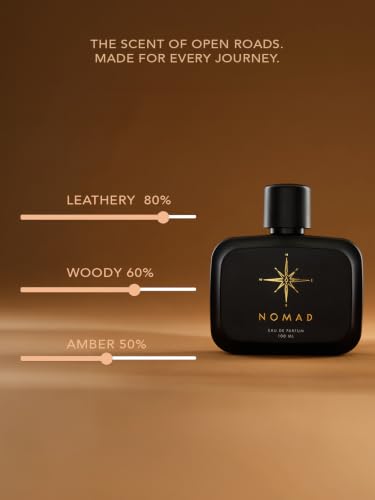 Image of The Souled Store Nomad - 100 ml Men Perfumes | Premium Long Lasting Eau De Parfum | Earthy & Adventurous Woody Fragrance for Him | Luxury Travel-Ready Scent - 100ml
