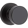 Kwikset 97200-892 Pismo Door Knob, Round, Matte Black