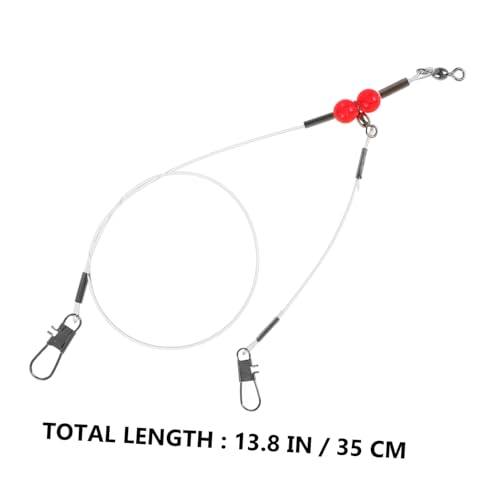 GALPADA 6 pcs Nylon Resistente para Pesca miniatura 2