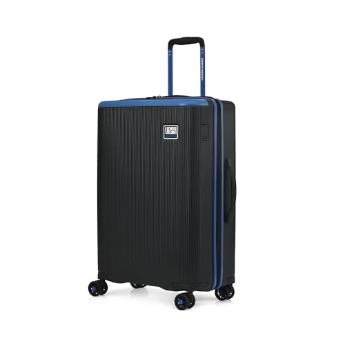 Image of Urban Jungle Lumolite Medium Trolley Bag Hardside Polycarbonate Medium (65 cm) Light Weight Suitcase with, 8 Spinner Wheels and TSA Lock Travelling Luggage for Men & Women | Black