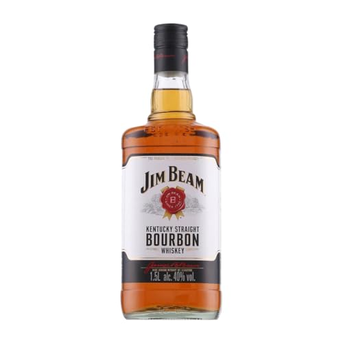 Whisky Bourbon Jim Beam Kentucky Straight Botella Especial 1,5 L