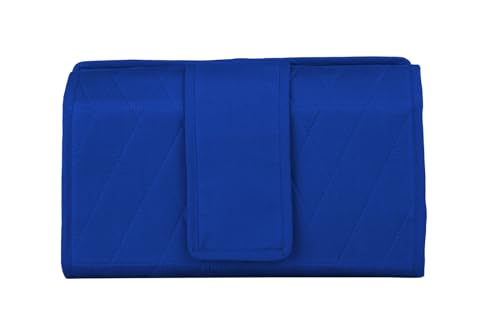 Image of Craft Folding Kit - Portable Soft Storage - Crafts, Sewing, & Quilting Organizer Royal Blue