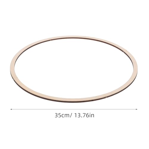 Set d'outils de modelage en bois avec rails circulaires concentriques pour découpe d'argile - 2