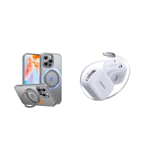 TORRAS 40W Dual-Port USB C Charger & Magnetic Case