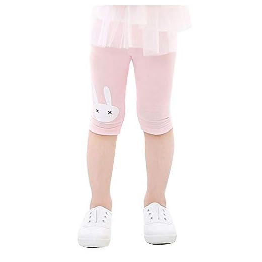 Shengshui baby-flicka leggings byxor strumpbyxor skinny tryck