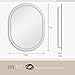 Dripex 500 x 700 mm Bluetooth Oval Bathroom LED Mirror, Illuminated Bathroom Mirror with Light, Backlit Wall Mounted Mirror with Demister, Anti-fog, 3 Lighting Modes, Dimming Light, IP44 Dripex 500 x 700 mm Bluetooth Oval Bathroom LED Mirror, Illuminated Bathroom Mirror with Light, Backlit Wall Mounted Mirror with Demister, Anti-fog, 3 Lighting Modes, Dimming Light, IP44