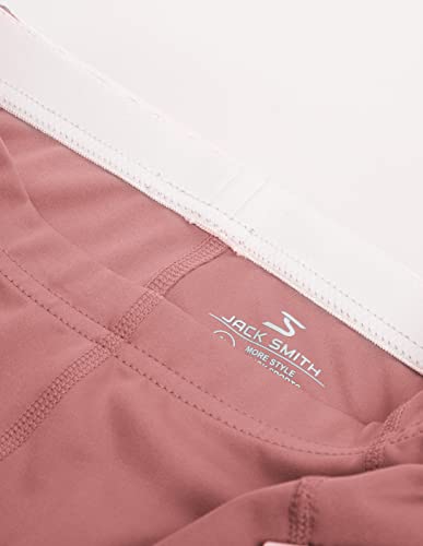 Jack Smith Girls Riding Pants Kids Equestrian Horse Riding Tights Breeches Youth Knee-Patch Schooling Zipper Pocket Pink #TOP3