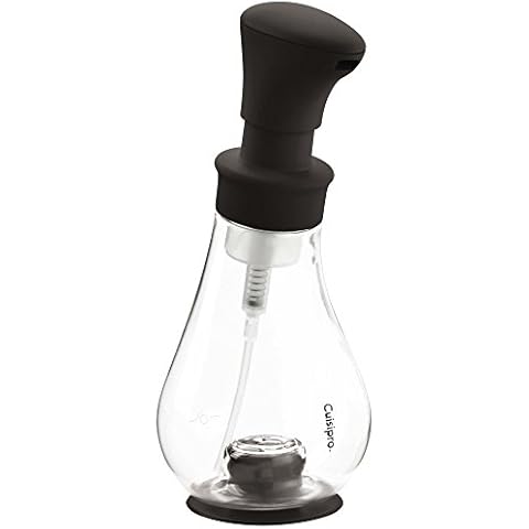 Cuisipro Foam Pump / Dispenser, 390 ml, Black Cover