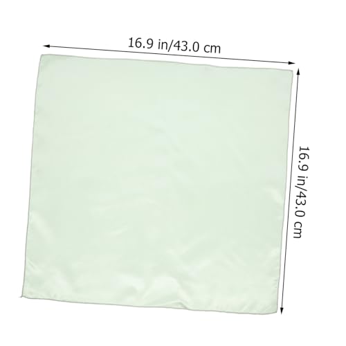 Servilletas de Tela Satín Verde Claro 6 unidades miniatura 5