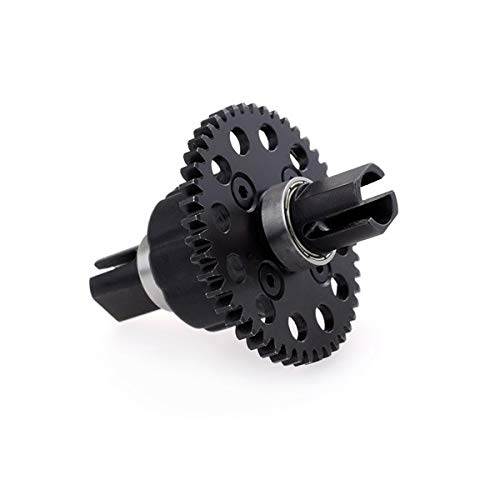 HONG YI-HAT 46T Center Differential Gear Set Suitable for DF-Models 6684 Kyosho 1/8 Car Buggy Truck Differential Gear Set Spare Parts (Color : Black)