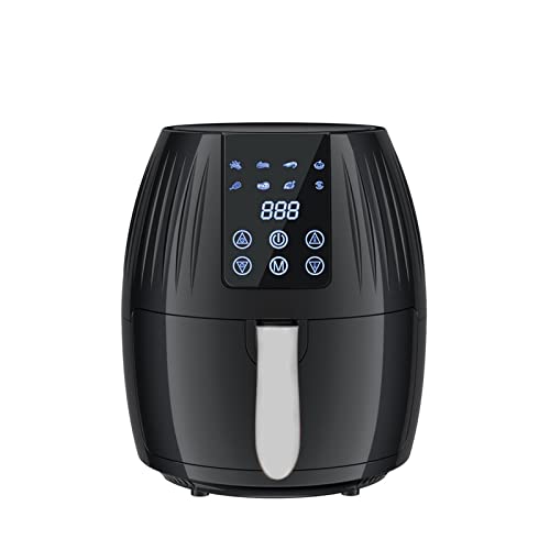 ZXSXDSAX Luchtfriteuses Air Fryer, 5.5L Large Air Fryers 8-In-1 Hot Airfryer Cooker Oilless With Digital Touch-Screen, Nonstick Basket(Size:US)