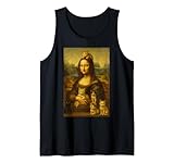 Mona Lisa Kätzchen, klassisches Gemälde, lustige Katzenkunst Tank Top