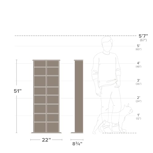 22" Double Tower Media Storage