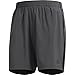 adidas Own The Run SH Pantalones Cortos de Deporte, Hombre, Grey Six/Black,...