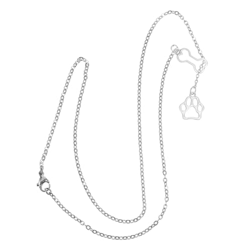 COLLBATH Dog Cartoon Necklace Lightweight Pet Pendant Decorative Jewelry for Dogs