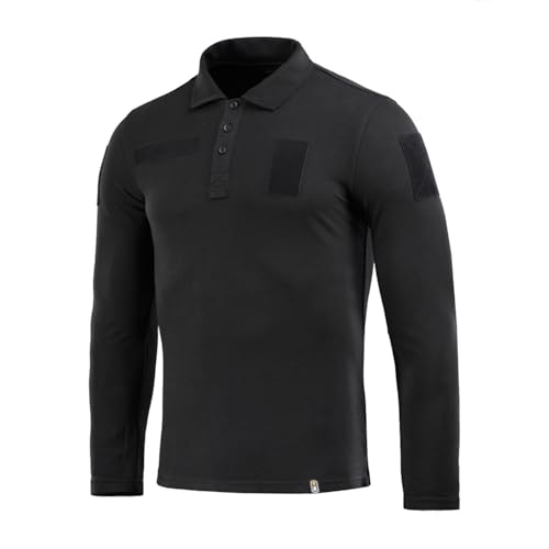 M-Tac Polo táctico para hombre de manga larga - Polo militar para trabajo, outdoor, táctico y equipo de seguridad miniatura 1