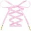 12 Light Pink With Golden Metal Tips