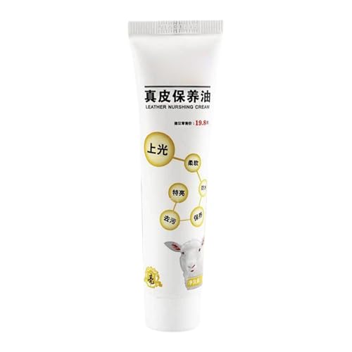 Crema para zapatos de - Pulido Acondicionador Liso | Leeather restaura el brillo del tono, Nourishes protege contra grietas, adecuado para botas y zapatos de vestir para un aspecto pulido