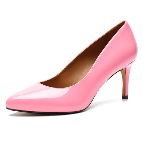 Image of Unisex Men's Women's Classic Mid Kitten Heel Pumps