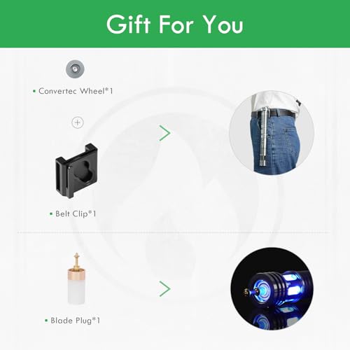 CUSTOM SABER Smooth Swing RGBX Light Saber, Motion Control, 16 Sound Fonts, Dueling, Gray, Handle, Blade, Type-C Charging Cable, Allen Wrench, 4 Screws, Manual, Ages 13+