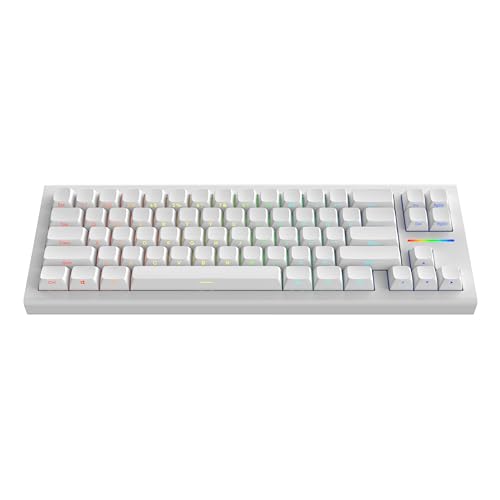 Nubi NK68 HE White - Clavier Gaming Filaire Effet Hall (Anglais US - ANSI)