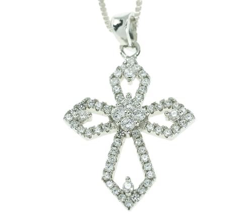 Chaîne de prière avec croix Jésus argent pour sublimer votre style quotidien