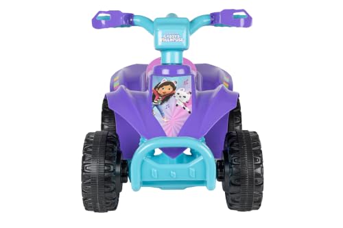 Image of Gabby's Dollhouse - 6V Kids Ride-On ATV with LED Headlights and Battery