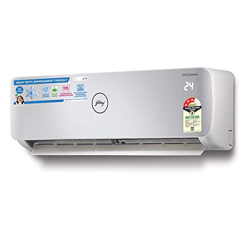 Image of Godrej 1.5 Ton 3 Star 4 Way Air Swing, Fixed Speed Split AC (Copper, Anti-Dust Filter, 2023 Model, AC 1.5T SFC 18LTC3-WWR, White)
