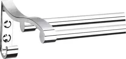 Image of Filox Stainless Steel Towel Rod 24 Inch | Wall Mounted Bathroom Towel Bar | Rust Proof Heavy Duty Towel Holder Rack | Bathroom Accessories for Home, Kitchen & Wash Basin