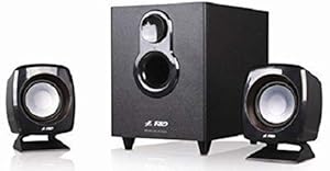 F&D F203G 11W 2.1 Multimedia Speaker System - Black