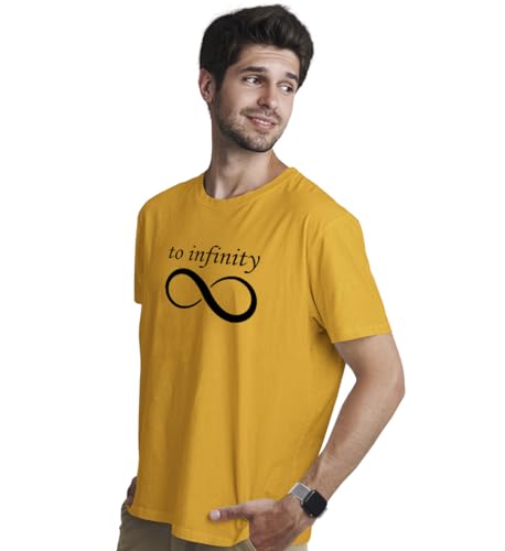 Image of INDISSH Couple Love Printed Matching 100% Cotton Tshirt for Men and Women - CPN-Infinity
