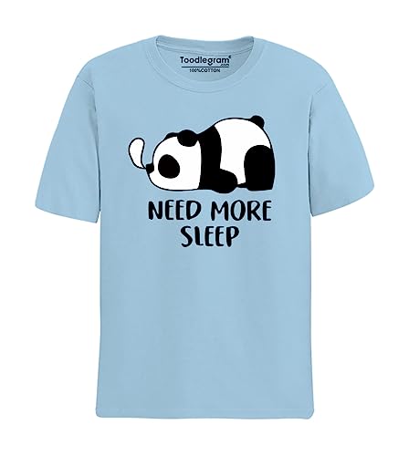 Image of Toodlegram Men's Plus Size Graphic Printed Cotton T-Shirt Casual Round Neck Regular Fit