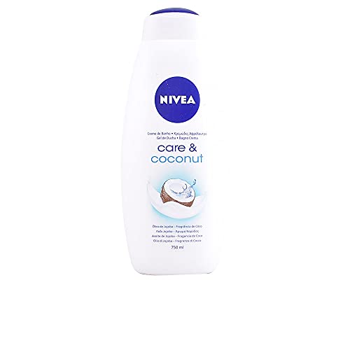 Nivea - Gel de ducha con coco y aceite de jojoba,...