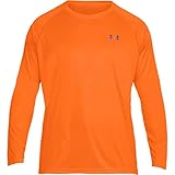 Under Armour Mens Tac Hi Vis Long Sleeve T, Blaze Orange (825)/Reflective, Small