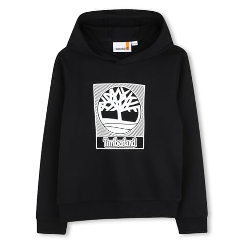 Image of Timberland Boys Kids Fitted Hooded Sweatshirt