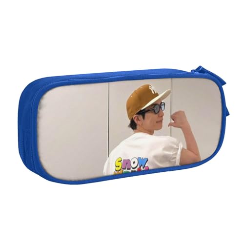 渡辺翔太 (2) 軽量快適 学生用二層筆箱 厚さ 5cm / 幅 10.5cm / 長さ 21cm 学校/オフィス/旅行 文房具/小物収納 転写インクプリント