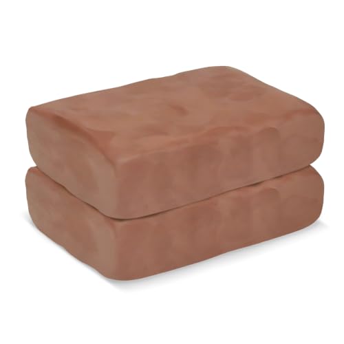 ZEHIQ Air Dry Clay-2.2lb Natural Terracotta Pottery Clay for Craft Projects