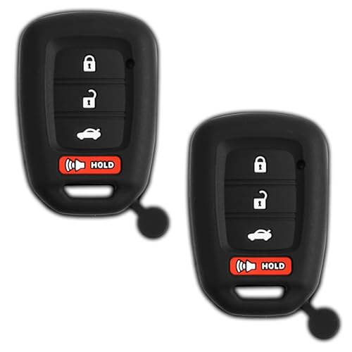Coque de clé Honda Accord Civic CR-V en caoutchouc KeyGuardz par 2