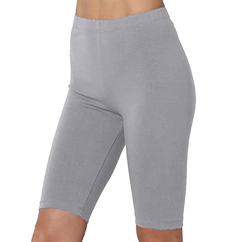 High Waist Biker Shorts For Women Workout Tummy Control Running Short Yoga Exercise Spandex Cropped Leggings #TOP1