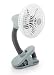 O2COOL 4 Inch Clip On Stroller Fan | Portable, Battery Operated Clip Fan for Outdoor, Car Seat and Stroller and Baby Crib | Flexible Neck and Adjustable Head for Multi-directional Cooling
