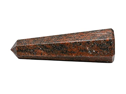 Image of Crystal Heaven Certified Unakite Crystal Tower Obelisk Point For Chakra, Healing And Balancing - AAA Grade Original Certified Gemstone Agate For Reiki Meditation Yoga Spiritual (2-3 Inches)