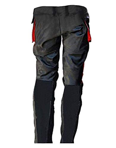 Blouson motard blindé homme coupe slim avec protections intégrées - 2