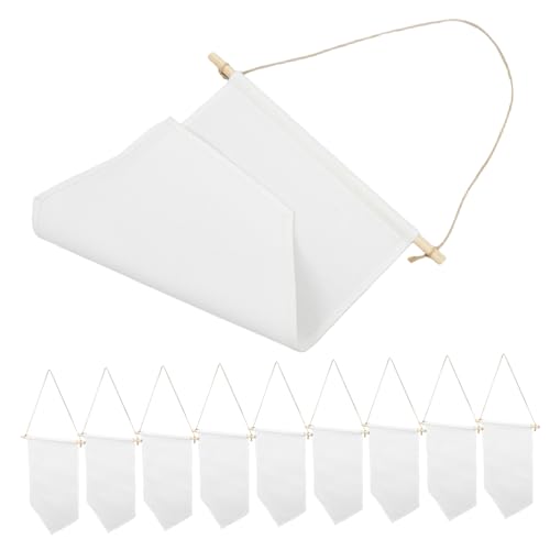 NUOBESTY Sublimation Blank Canvas Banners Wall Hanging Organizer for Enamel Brooches and Jewelry Display Decor for Home and Craft Projects